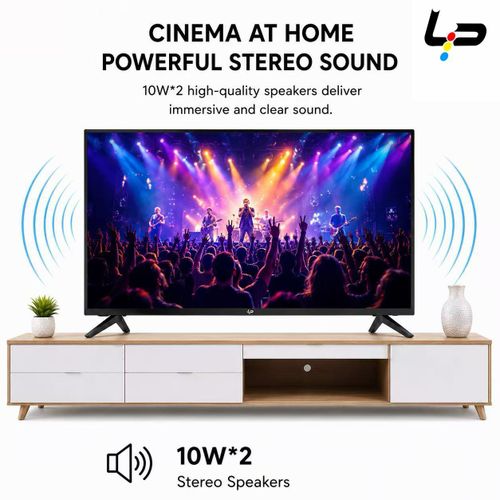 Smart TV 50 inches 4K – UHD image quality + smooth Android 14.0 1+8G Frameless design WiFi connection 3 HDMI + 2 USB