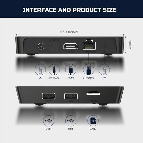 X96Q PRO Smart Set-Top Box, 2+16G WiFi TV Box, 4K HD Network Player.