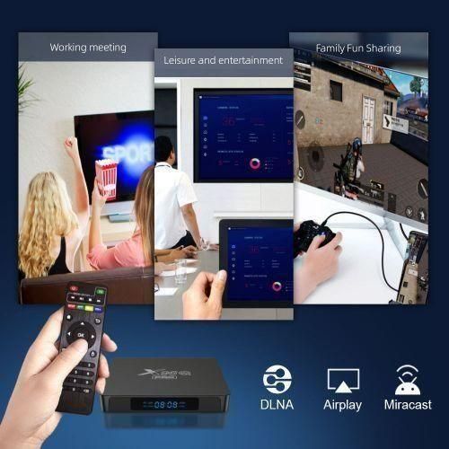 X96Q PRO Smart Set-Top Box, 2+16G WiFi TV Box, 4K HD Network Player.