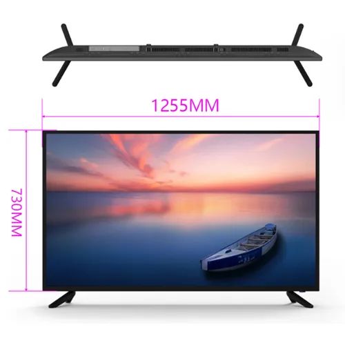 Hot-selling ultra-high-definition LED TVs in various sizes including 50 inches  and support network TV connection-Black