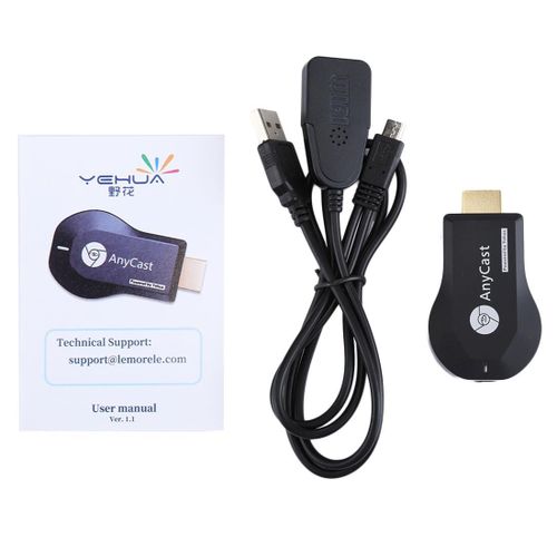 M4 Plus Wireless WiFi Display Dongle Receiver Airplay Miracast DLNA 1080P HDMI TV Stick