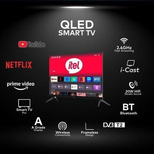 QLED Frameless Smart TV (L-Series)  - Black