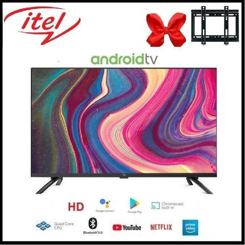 Smart TV 32"- QLED - Android - Black