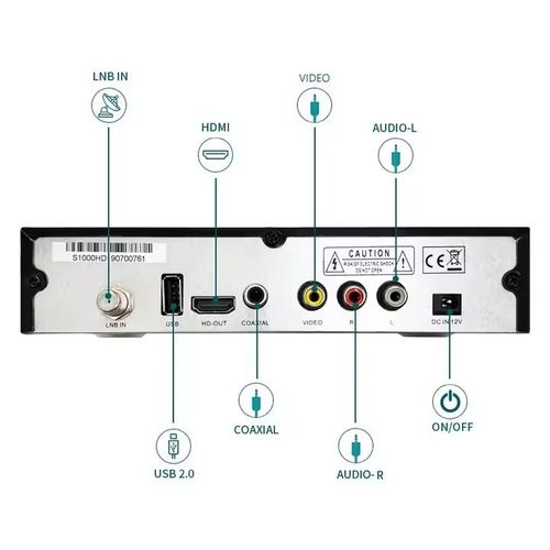 Original Master Decoder S1000HD Full HD - Black
