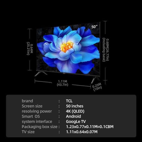 50" Quality Smart Android TV - 4k QLED