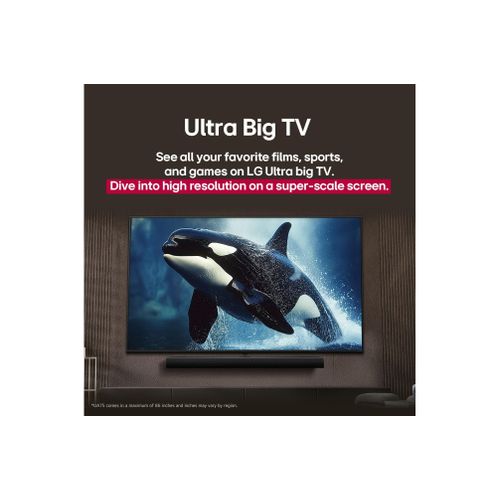 65 Inch UHD AI UA85 4K Smart TV AI Magic remote HDR10 WebOS25 2025
