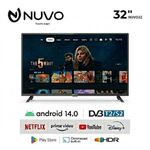 4K Smart Android TV 43'' With Cast - HDMI - USB & Coax Ports + Free Wall mount - Black