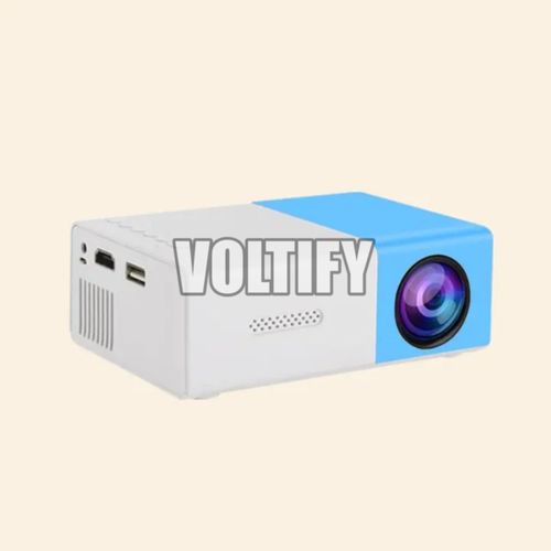 Voltify Mini Portable Projector – Compact Home Theater Projector with Phone Connection