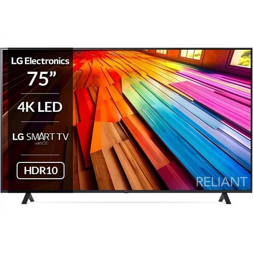 75UT80006LA 75-Inch 4K UHD Smart TV,  AI Processor Gen7  - Black