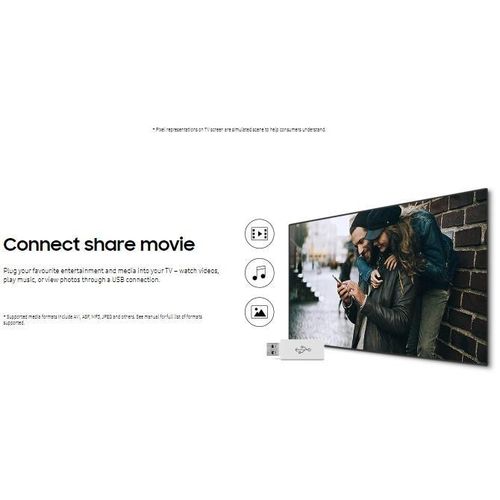 50'-Inches 4K UHD Smart TV(UA50U8000FUXGH) - Black