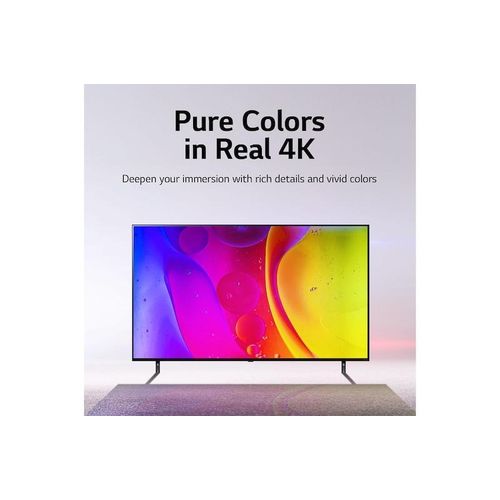 NanoCell TV 55 Inch NANO79 Series, Cinema Screen Design 4K Active HDR WebOS Smart AI ThinQ