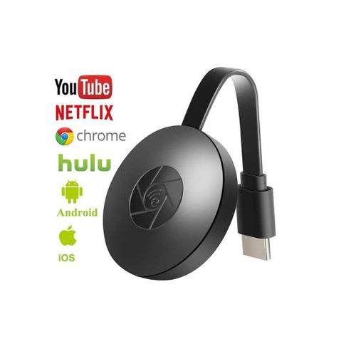 4K HDMI WiFi Display Dongle for Wireless Streaming & Screen Mirroring - Black