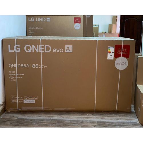 "LG" 86QNED86A 86-Inch Premium QNED evo Mini-LED 4K Smart TV (2025)