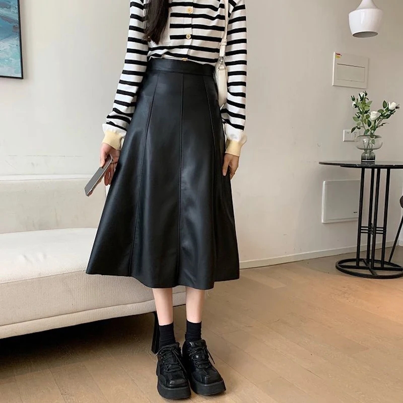 Women's Elegant Skirt High Waist