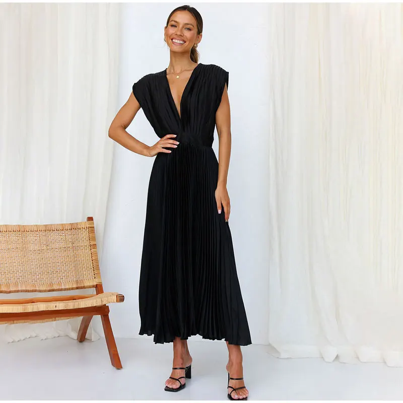 Women's Lace Dress V-Neck