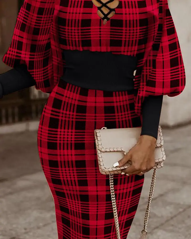 Women's Elegant Dress Long Sleeve for Party