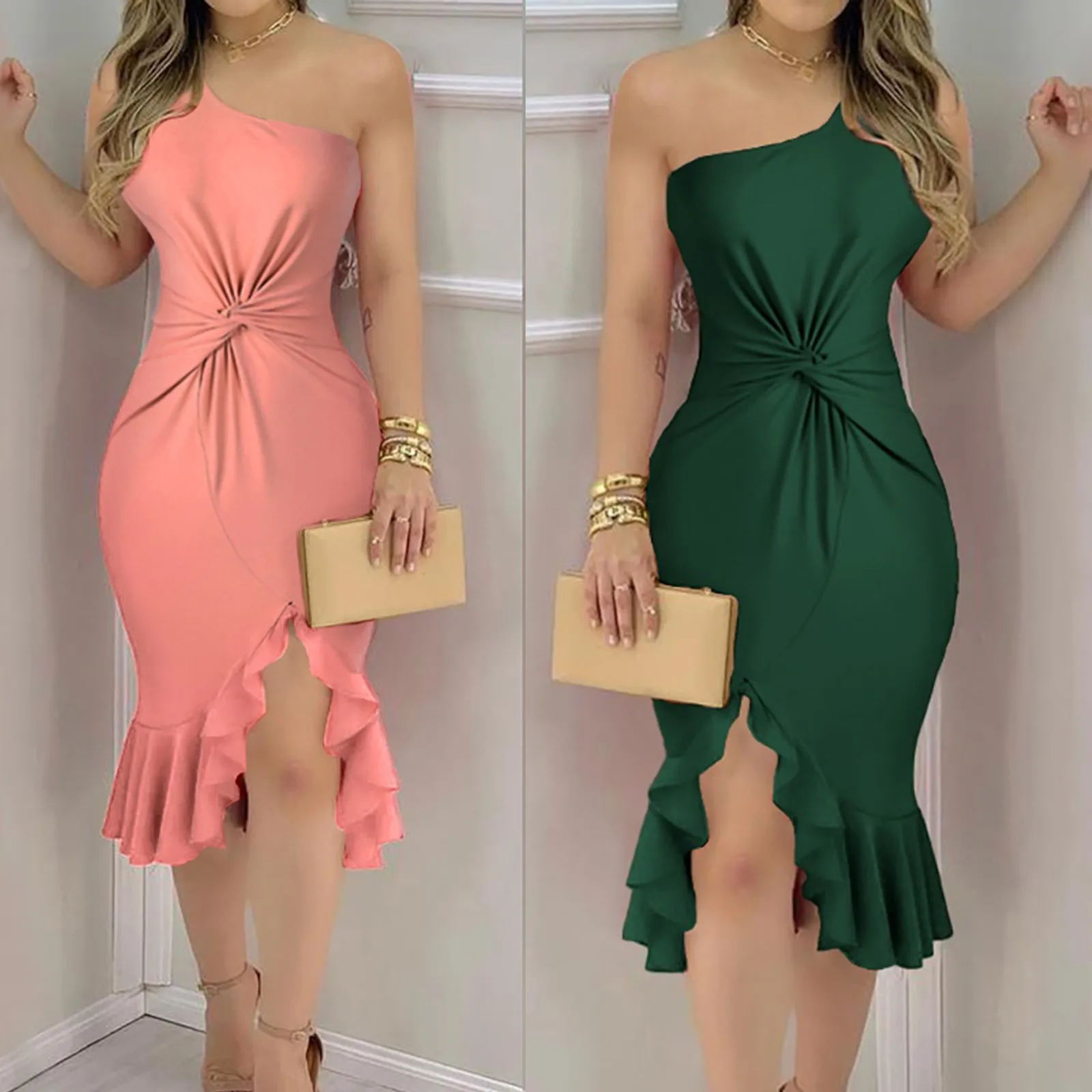 Sexy Dress Short Sleeve