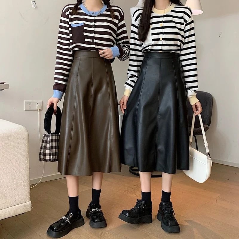 Women's Elegant Skirt High Waist