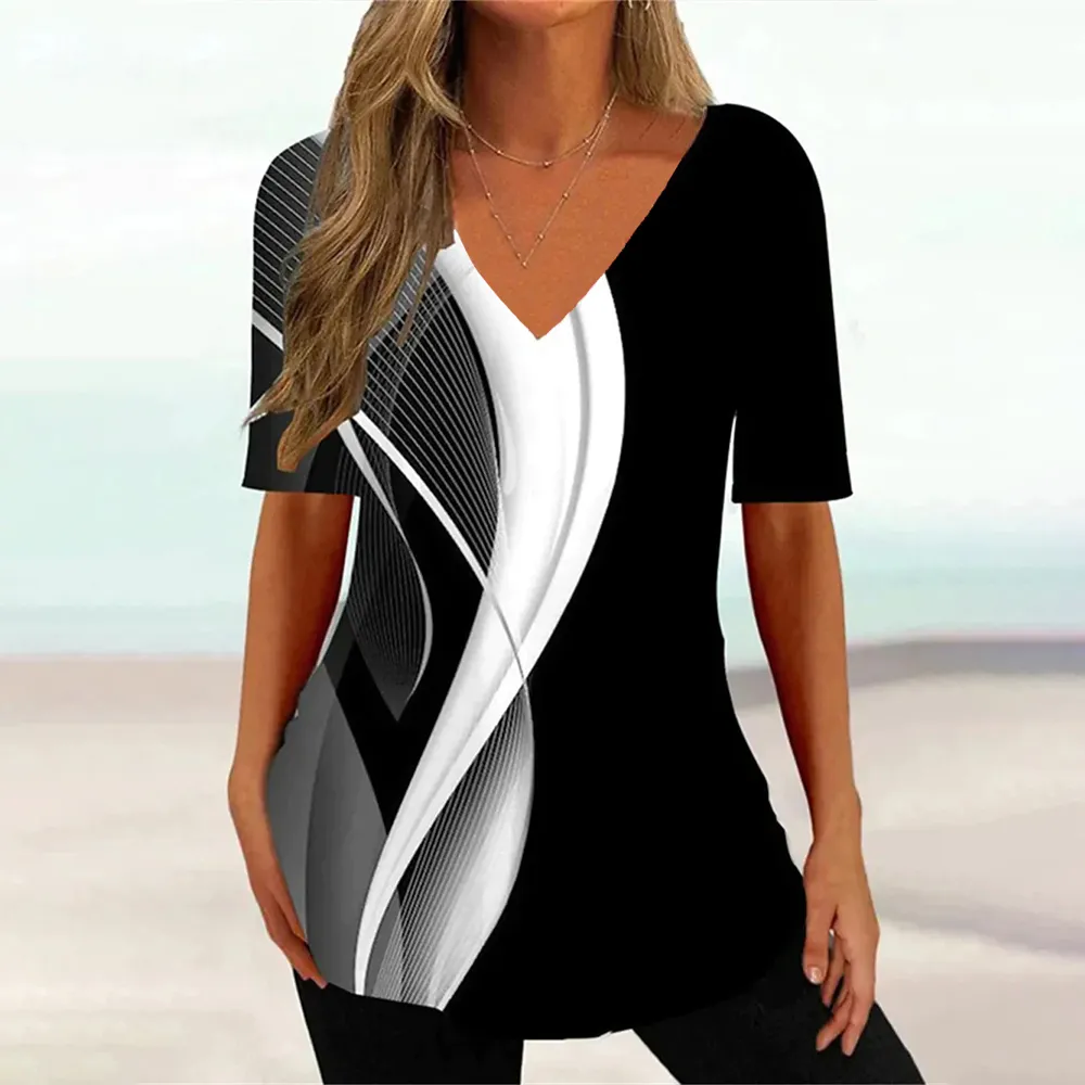Women's Casual T-shirt Short Sleeve for Casual