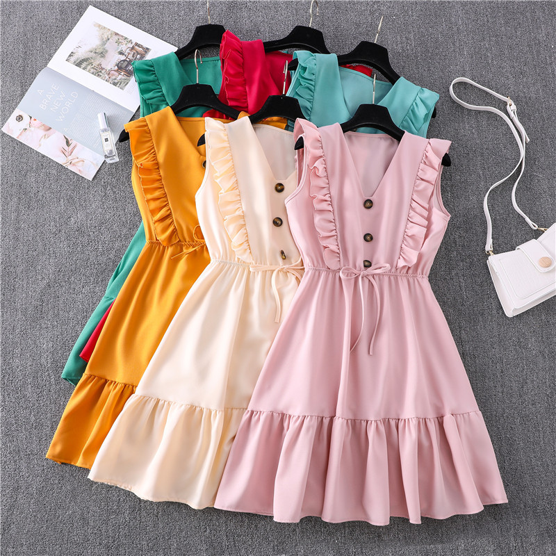 Women's Sexy Dress V-Neck