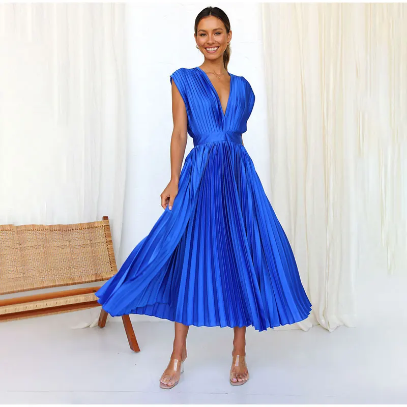 Women's Lace Dress V-Neck