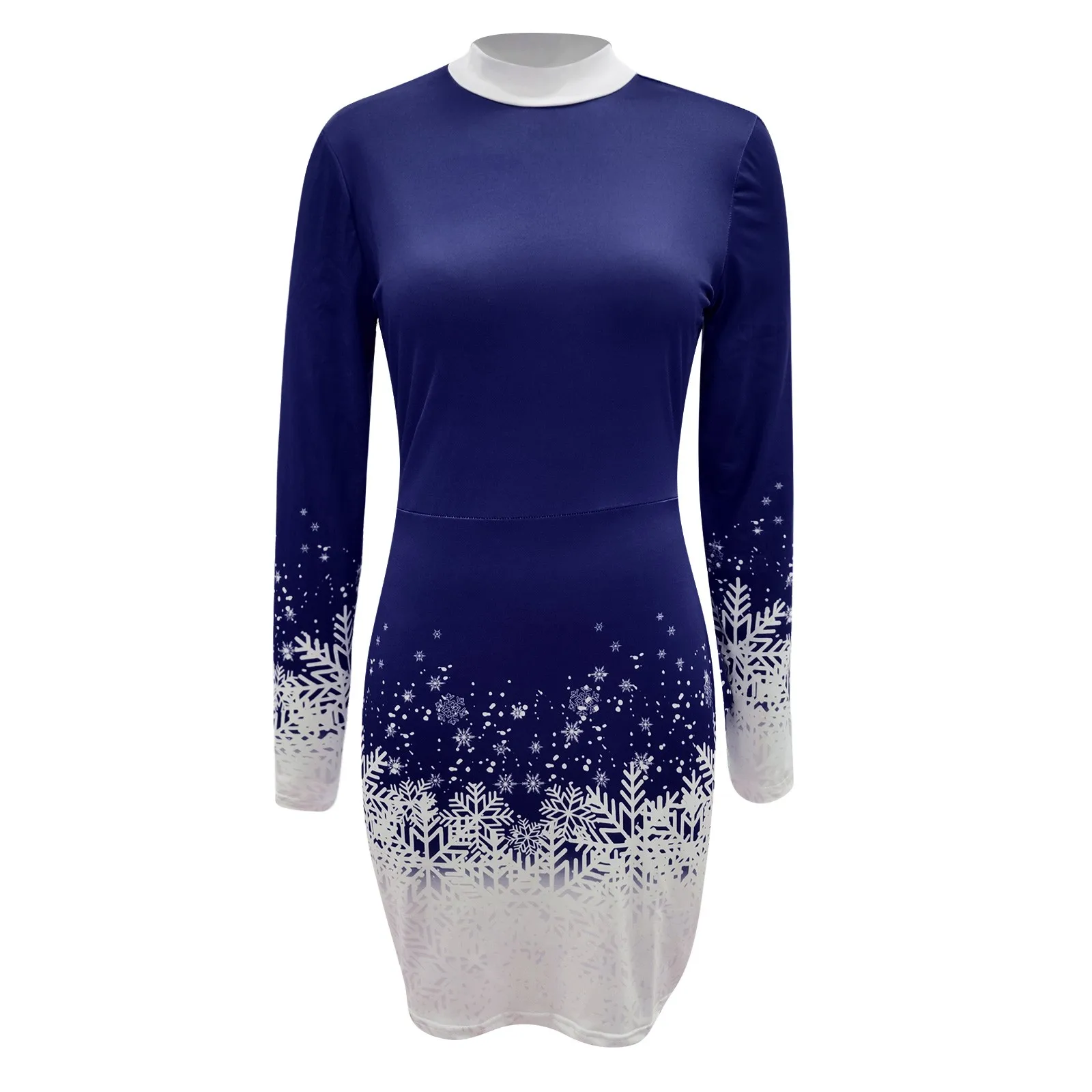 Women's Casual Dress Round Neck for Party