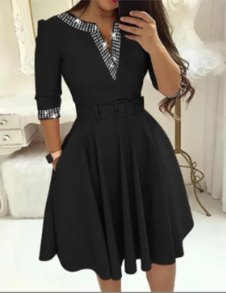 Elegant Dress Long Sleeve