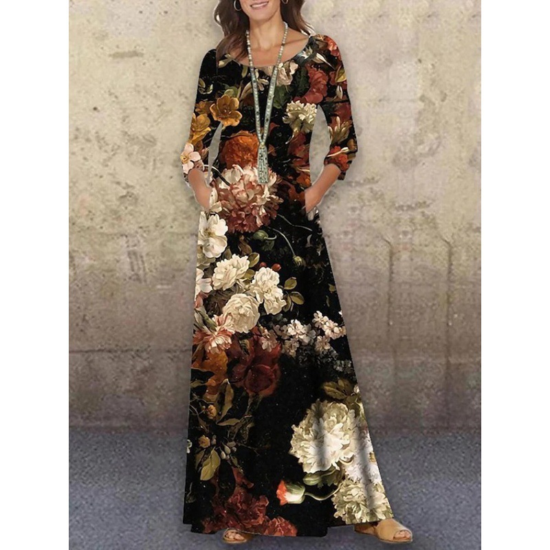 Women's Elegant Dress Long Sleeve for Party