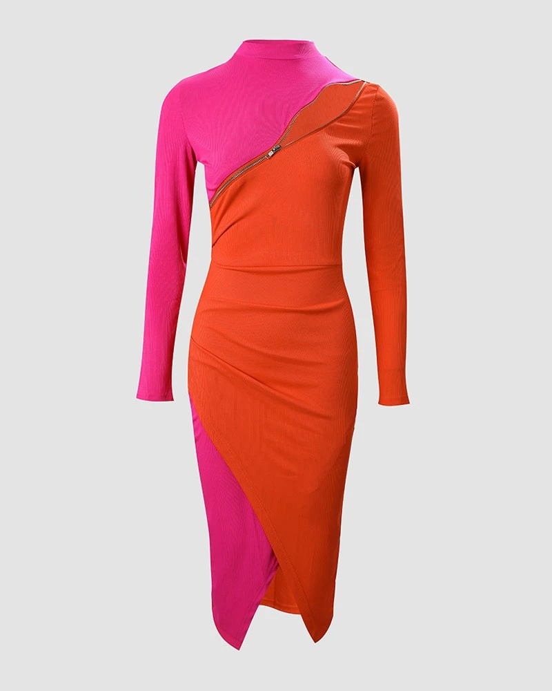 Bodycon Dress Long Sleeve