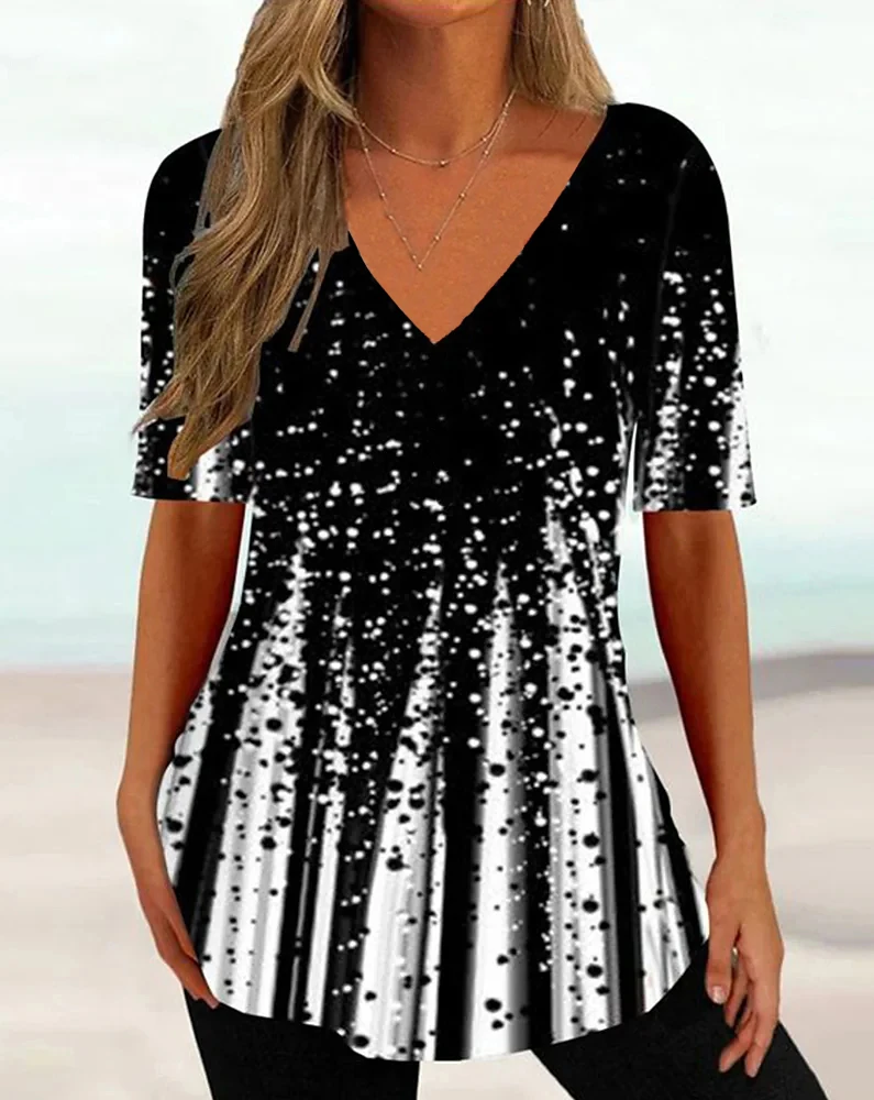 Women's Casual T-shirt Short Sleeve for Casual