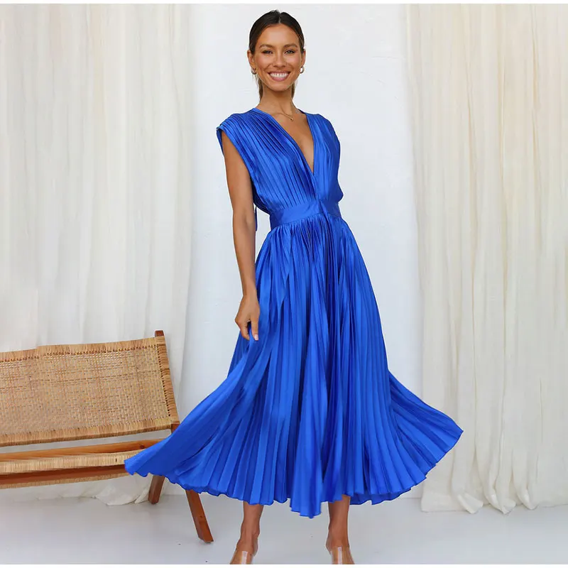 Women's Lace Dress V-Neck