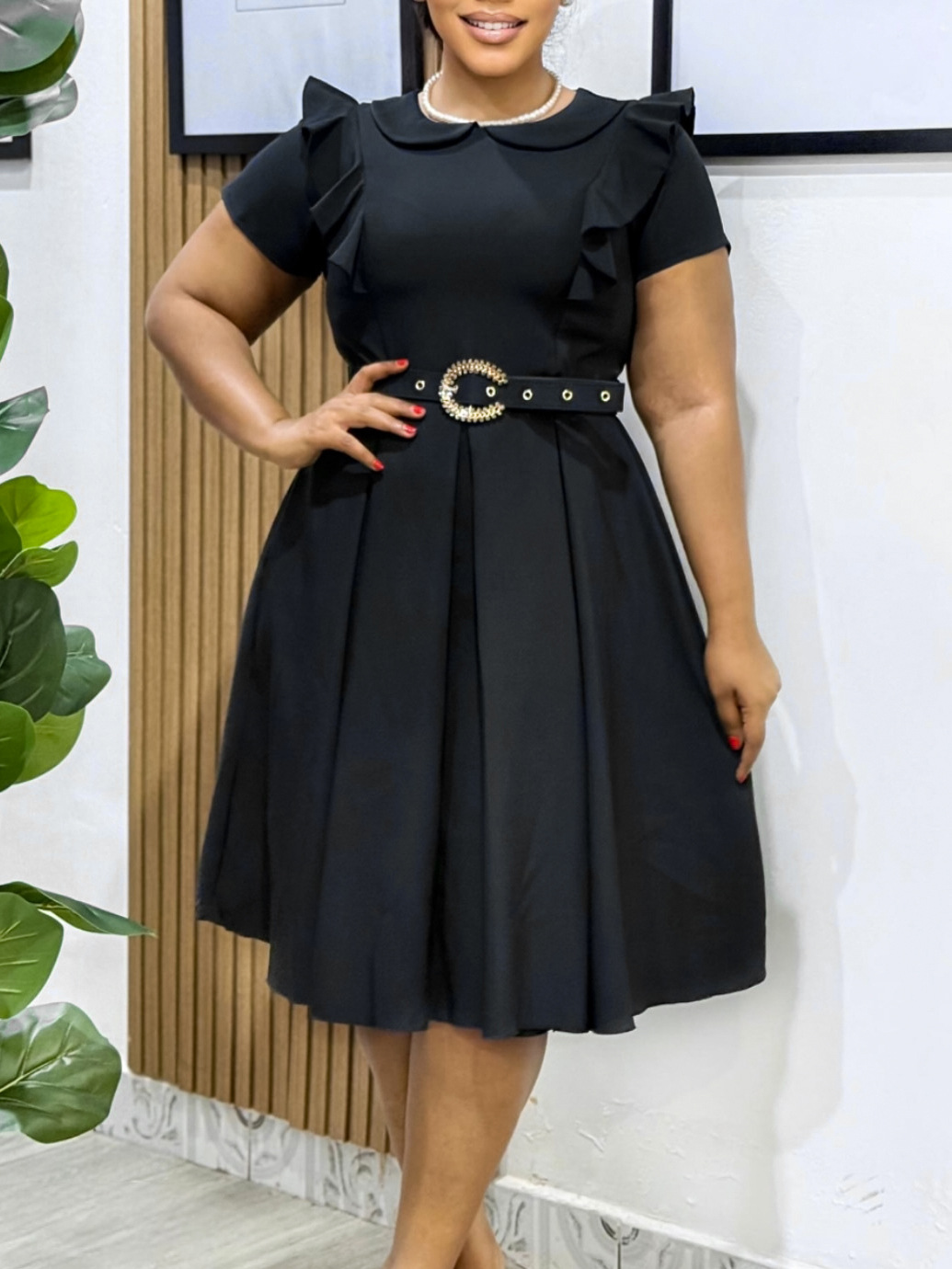 Women's Dress Short Sleeve