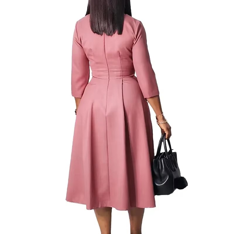 Women's Elegant Dress V-Neck for Party