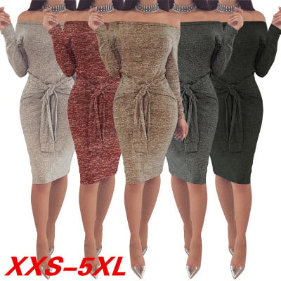 comfortable waist belt strap, tight collar, women's dress