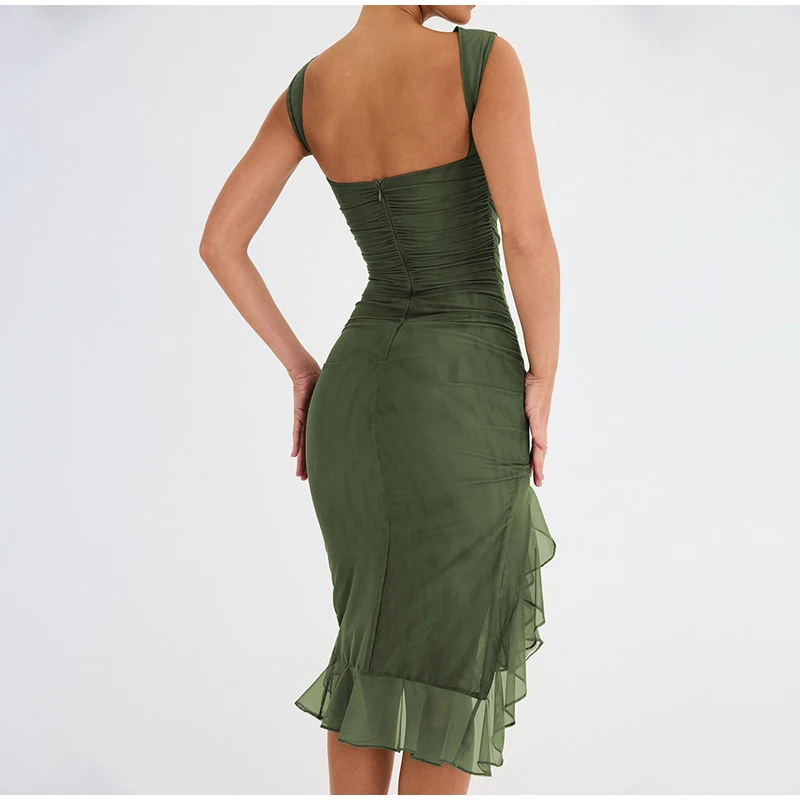 Women's Fit Dress Sleeveless for Club