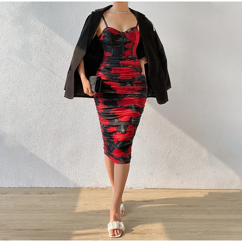 Women's Wrap Dress for Party