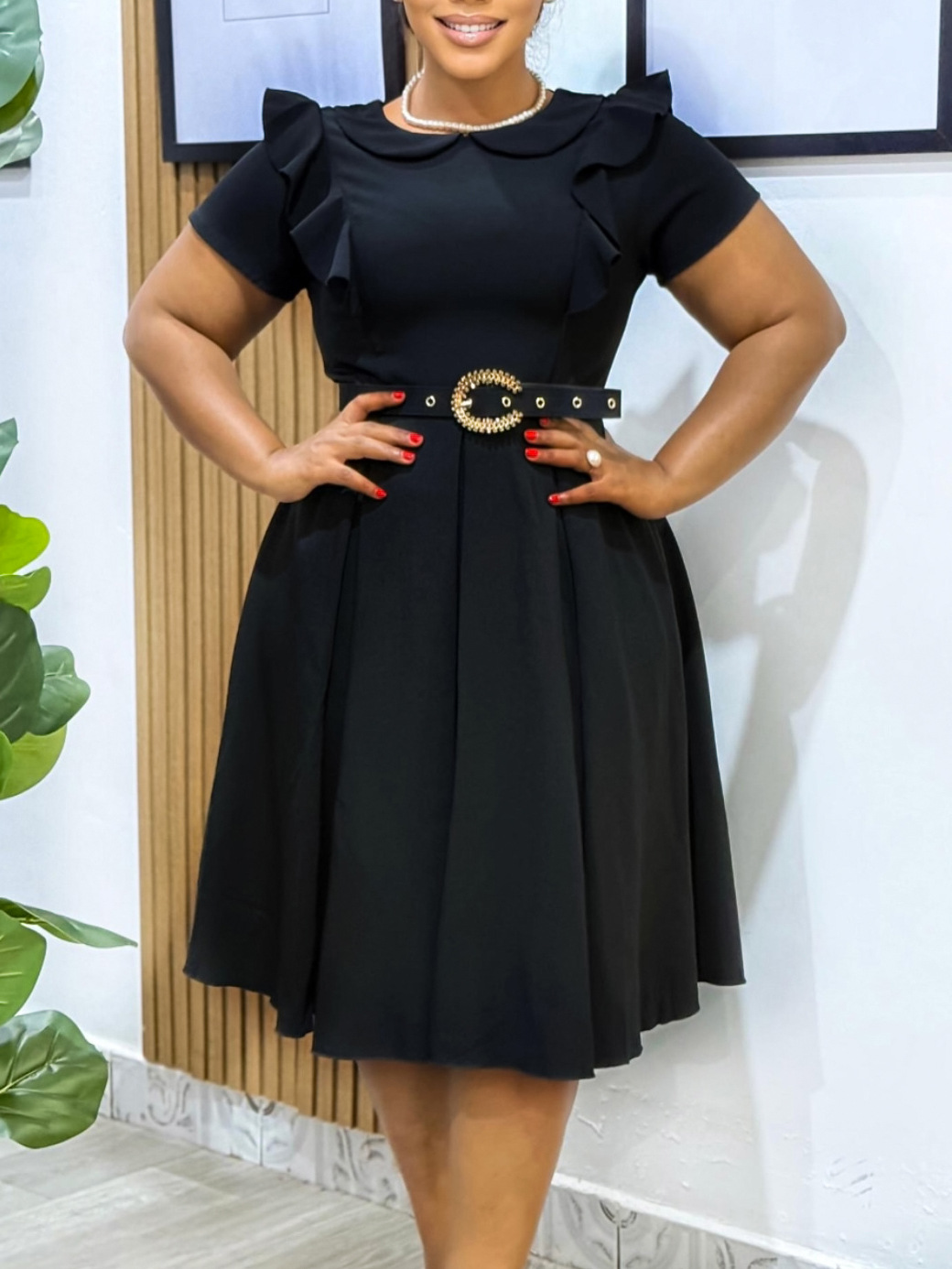 Women's Dress Short Sleeve