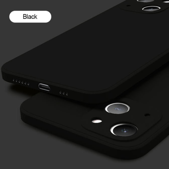 1PC NEW Square Liquid Silicone Phone Case For iPhone 11 12 13 14 15 Pro Max X XS Max XR 14 15 Plus Full Protection Cover