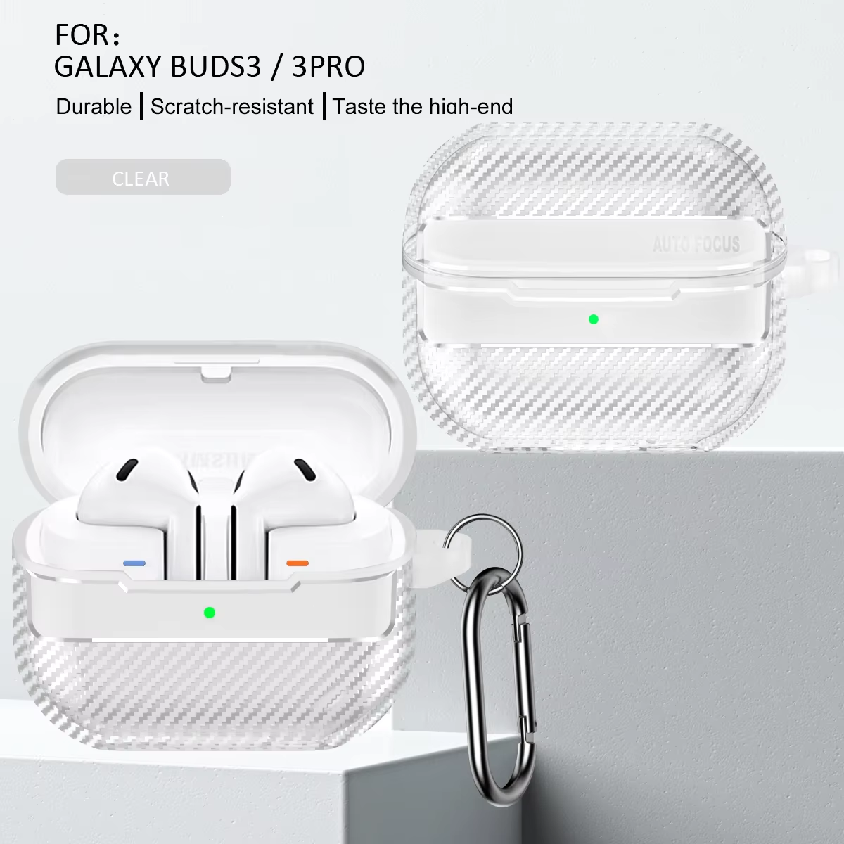 Protective Case For Samsung Galaxy Buds 3 FE / Buds 3 Pro Cover Earbuds Accessories Shockproof Bags Coque Capa Funda