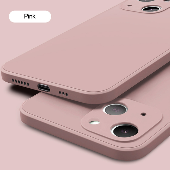 1PC NEW Square Liquid Silicone Phone Case For iPhone 11 12 13 14 15 Pro Max X XS Max XR 14 15 Plus Full Protection Cover