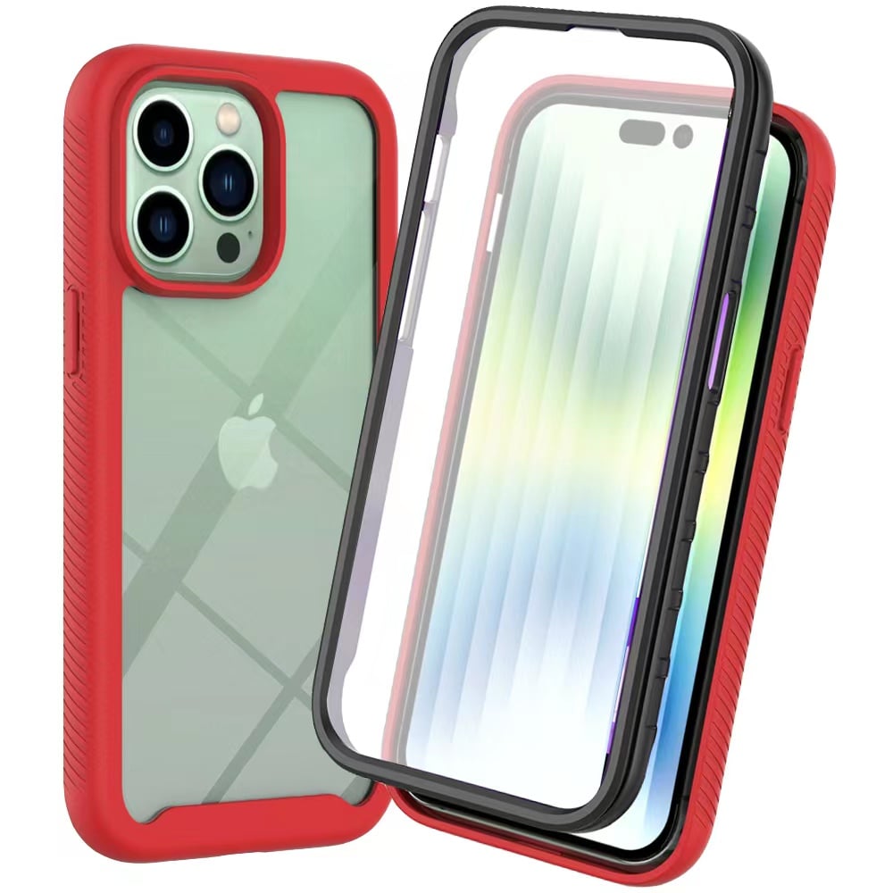 360 Full Body belt Screen Protector Case For iPhone 12 13 11 14 15 16 17 Pro Max 14 15 16 Plus Shockproof Phone Cover