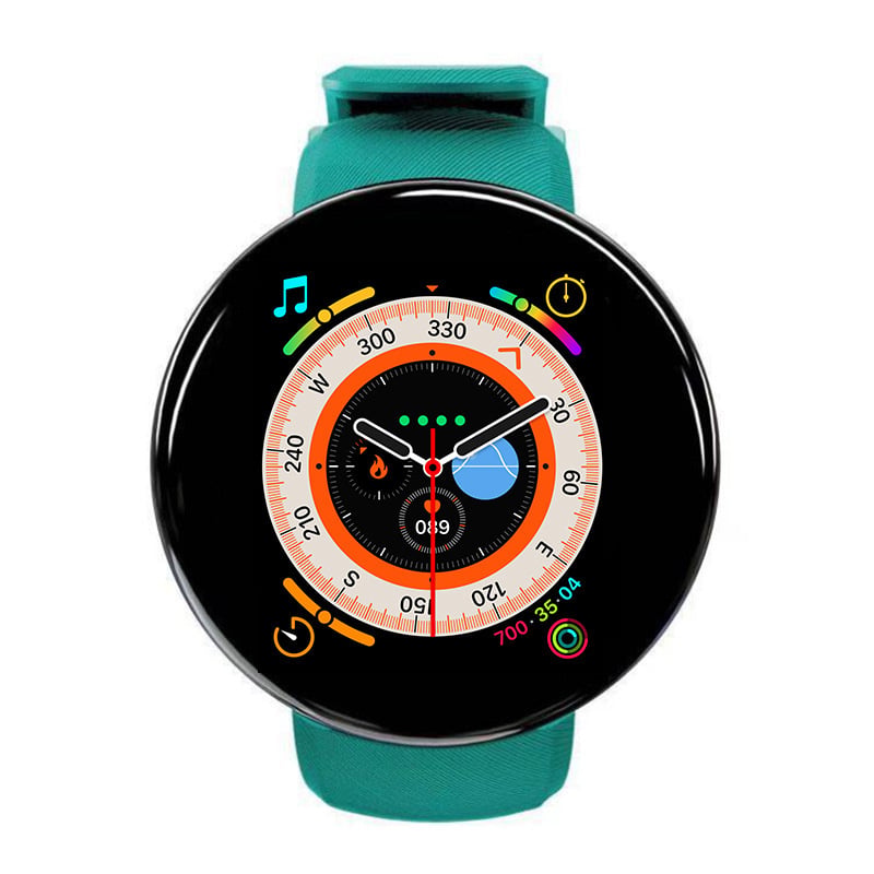 D18 Smart Bracelet D18S Round Screen Color Screen Bracelet Exercise Meter Step Heart Rate Information Reminder