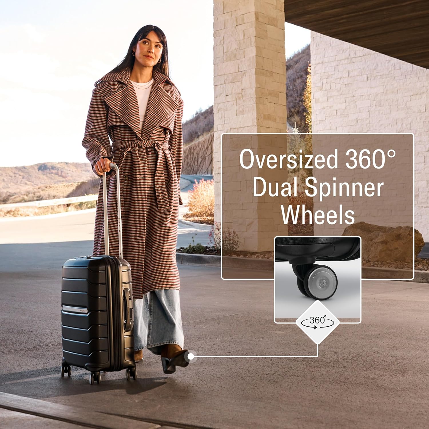 Samsonite Outline Pro Hardside Expandable Spinner Suitcase