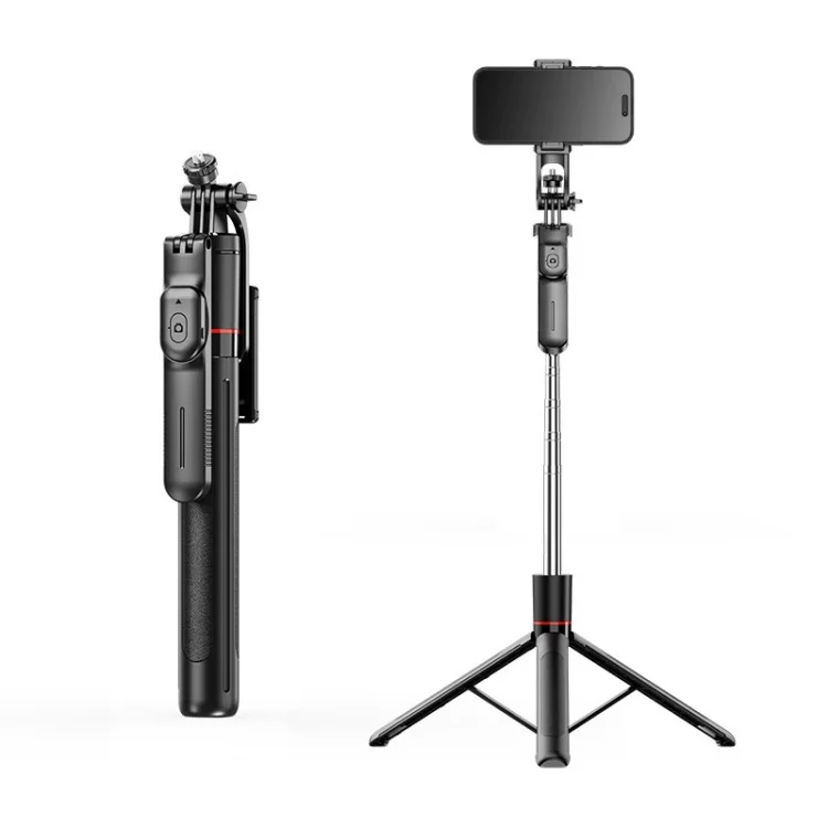 360° Rotating Selfie Stick Tripod with Remote - 170cm Anti-Shake Stand