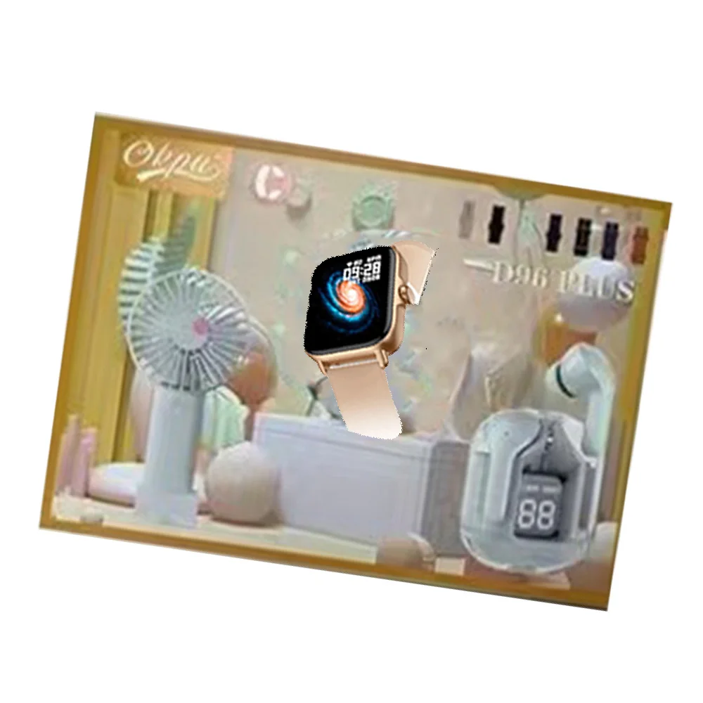 D96 Plus Pro Max Smartwatch - Heart Rate Monitor, Wireless Charging & IP67 Waterproof thumbnail 4