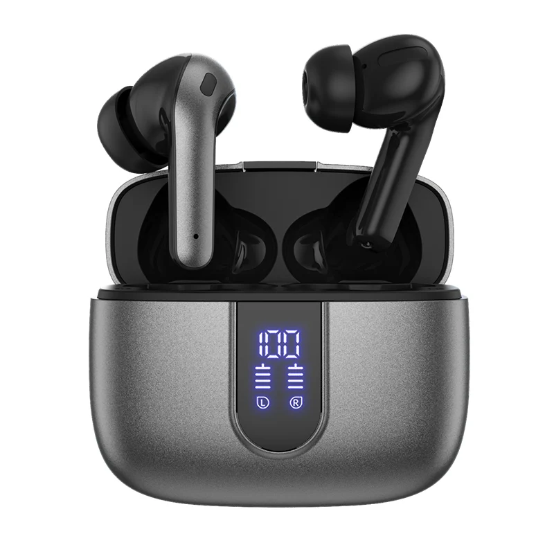 Wireless Earbuds with Noise Cancelling & Digital Display - Waterproof thumbnail 6