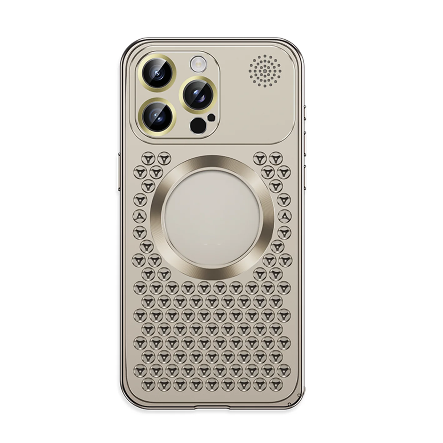 iPhone 16 Aluminum Case with Cooling Vents & Aromatherapy Diffuser thumbnail 5