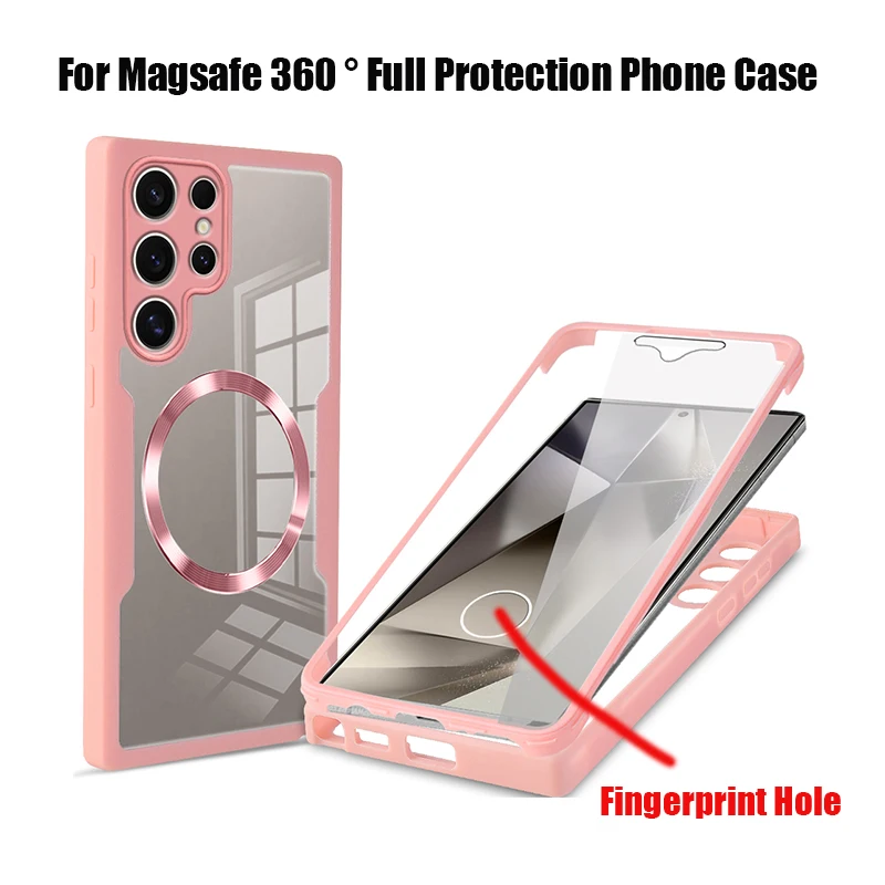 360° Full Protection Phone Case for Samsung Galaxy S26/S25 / S24 Ultra / S23 / S22 Plus / S21 FE thumbnail 6