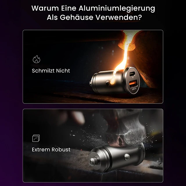 LISEN 54W Dual USB-C Fast Car Charger - 35Min Quick Charge for iPhone 16 thumbnail 5