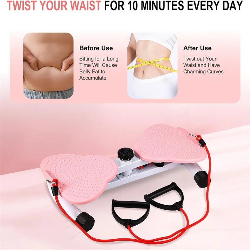 Tezeon Waist Twister Exercise Machine - Unisex Home Gym Equipment4